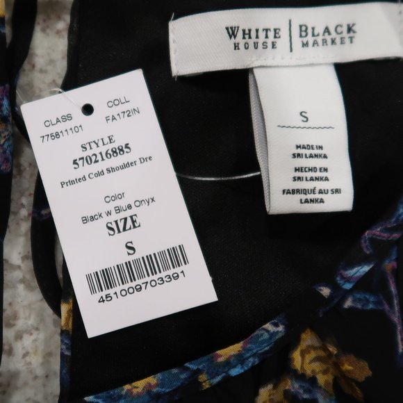 Floral Cold-Shoulder Dress - Picture 7 of 7